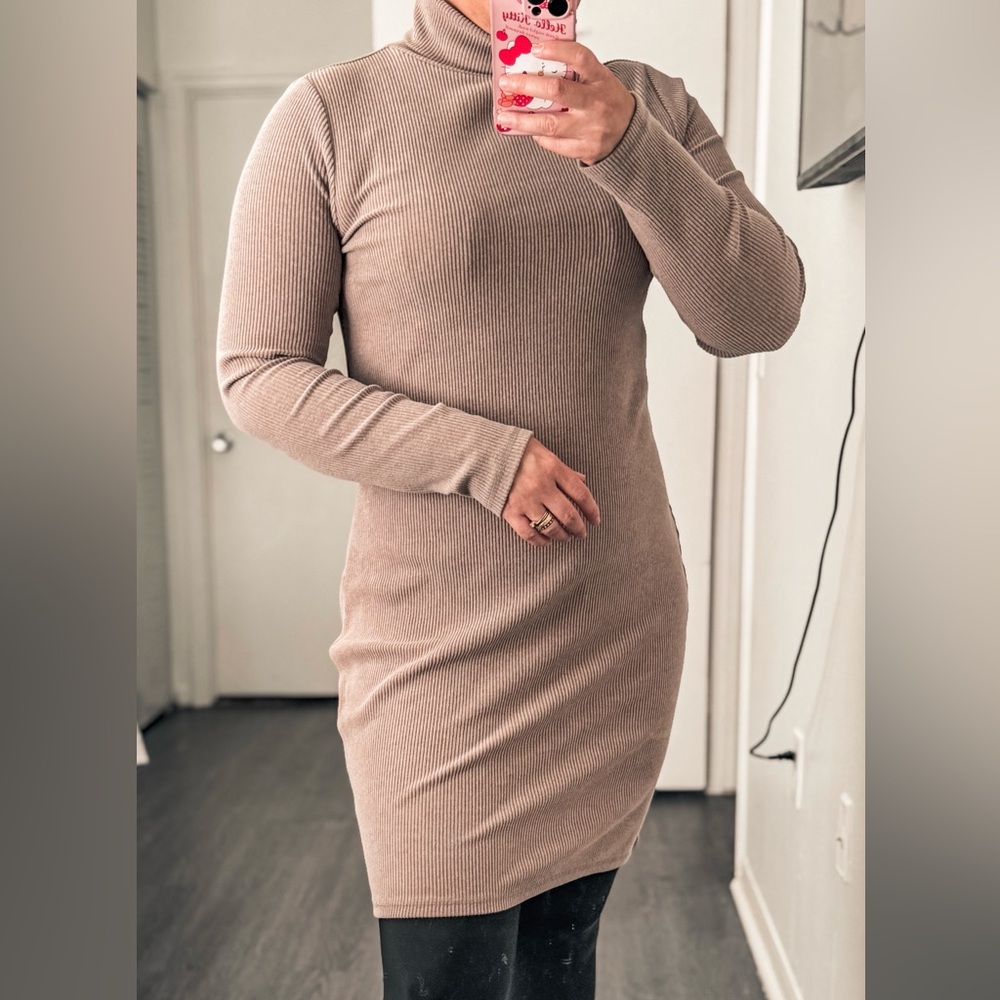 Old Navy Mock-Neck Mini Dress